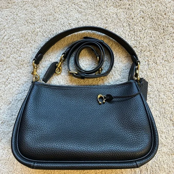 Coach Cary Crossbody Bag - Black / Brass - Picture 1 of 5